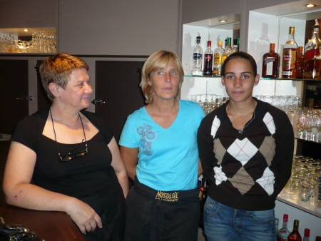 Marie-Paule, Carine et Priscillia